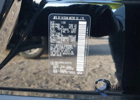 2020 Infiniti Qx80 Luxe из США, поврежденный, VIN JN8AZ2NE9L9255776